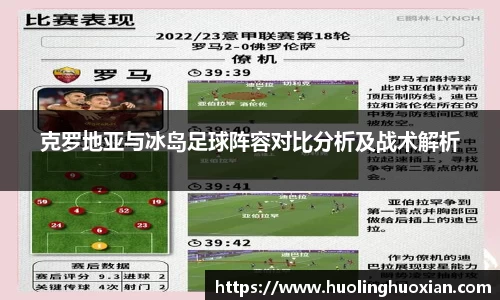 克罗地亚与冰岛足球阵容对比分析及战术解析