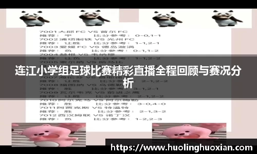 连江小学组足球比赛精彩直播全程回顾与赛况分析