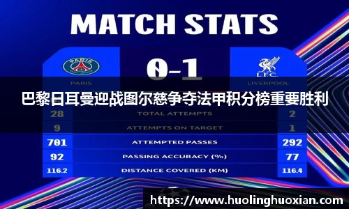 巴黎日耳曼迎战图尔慈争夺法甲积分榜重要胜利